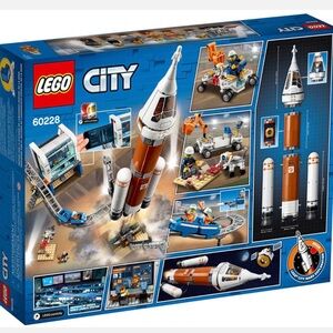 LEGO City Space Rocket Launch Set - Orange and White